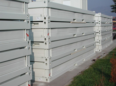 Demountable containers